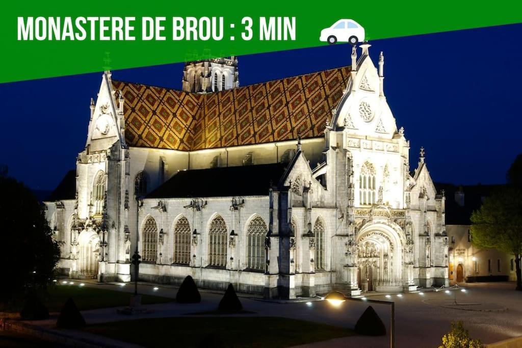 Spacieux - Proche-Gare - Parking Bourg-en-Bresse Exteriör bild